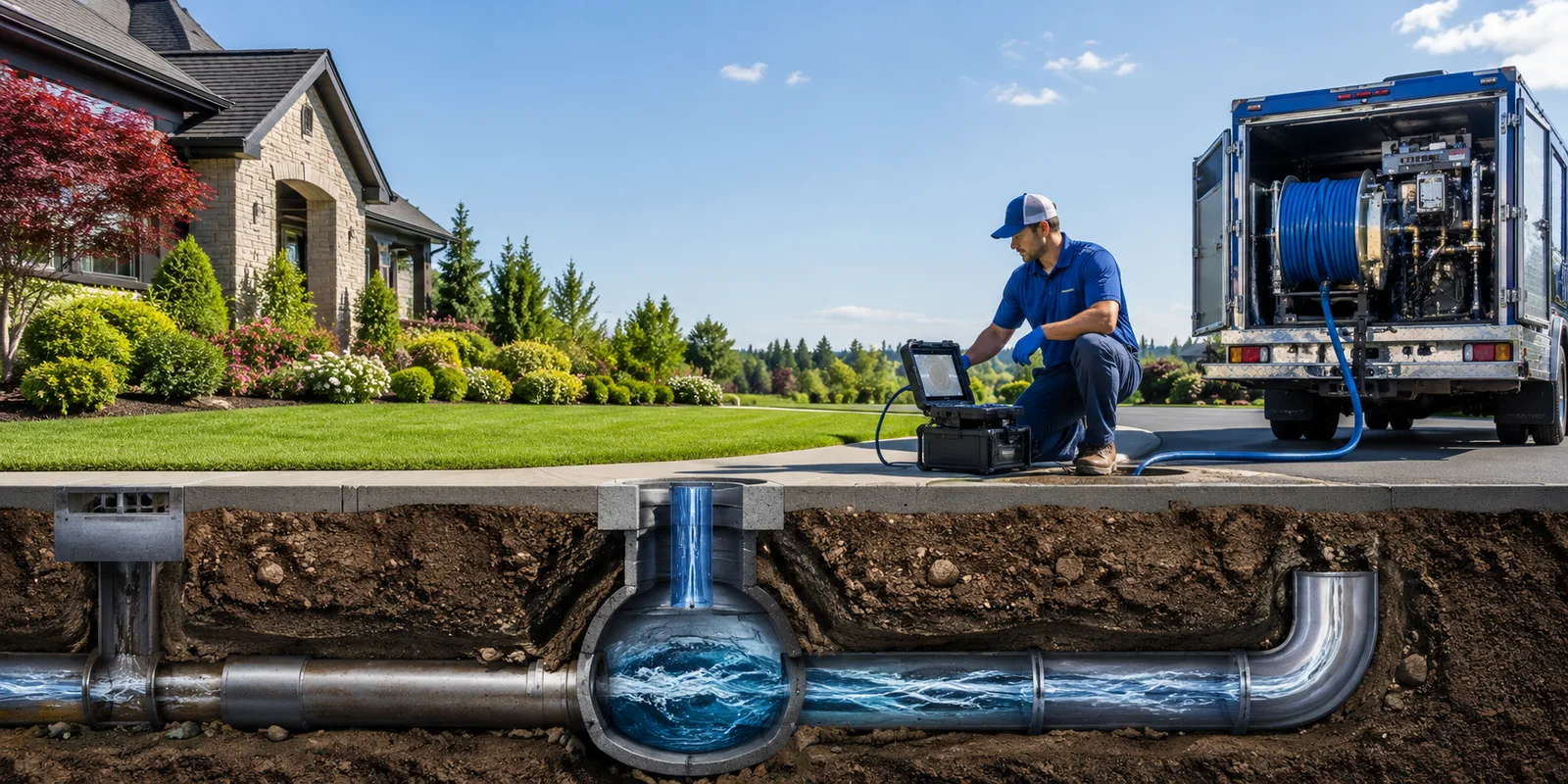 Drainage restoration information for North Liberty, IN